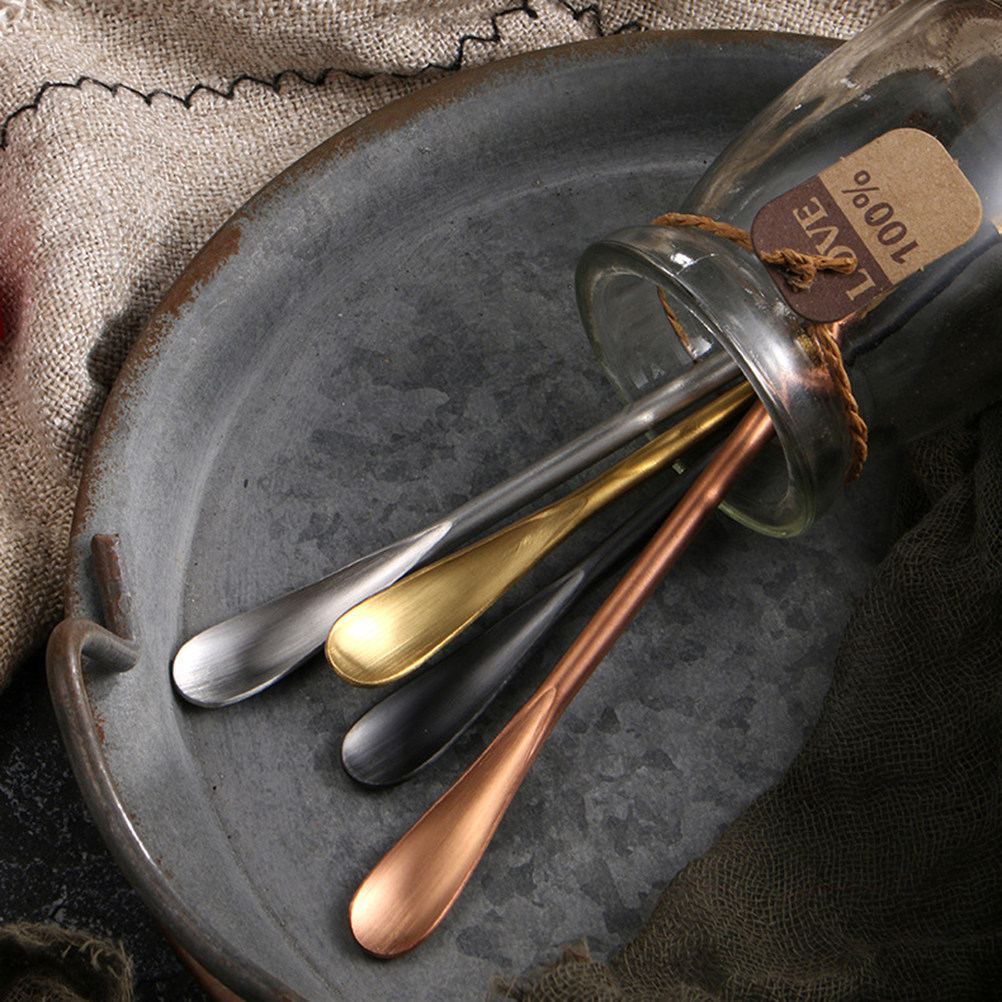 Bar Spoon Twisted - 2 Adet Premium Paslanmaz Çelik Karıştırma