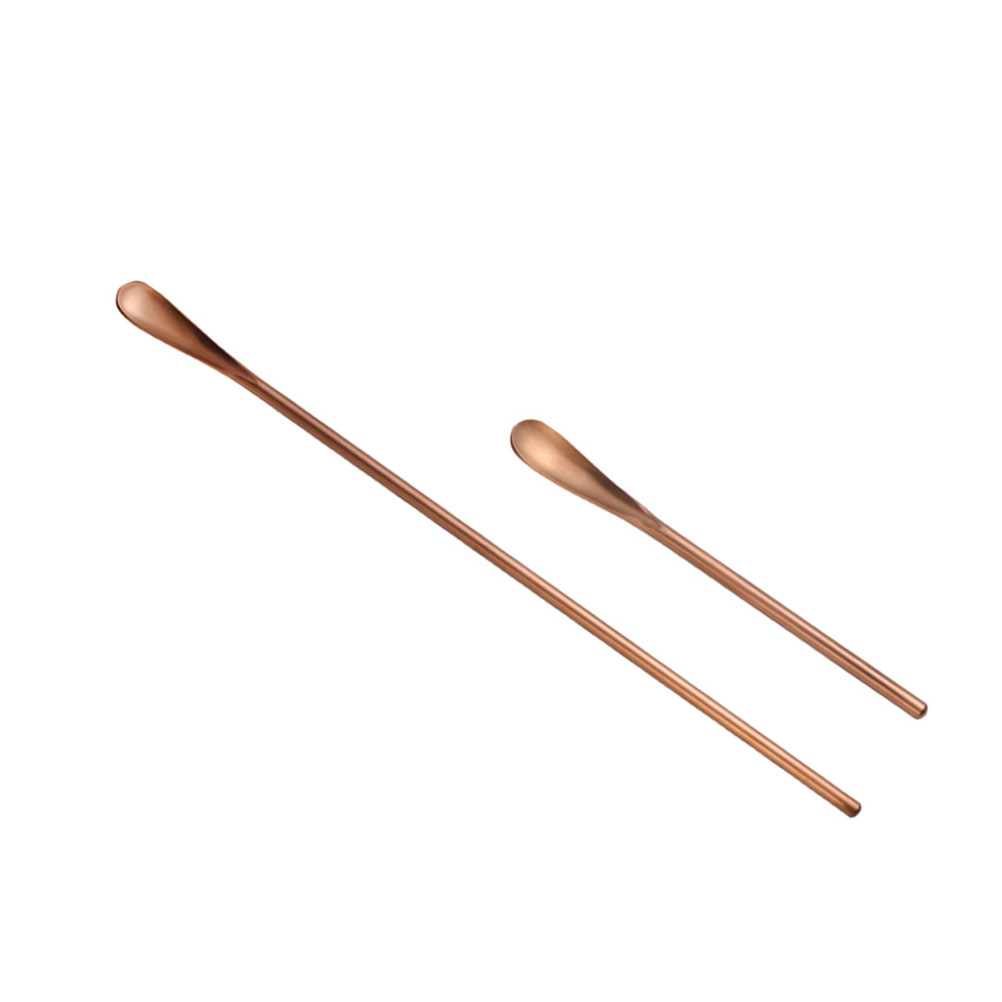 Bar Spoon Twisted - 2 Adet Paslanmaz Çelik Kokteyl Kaşığı