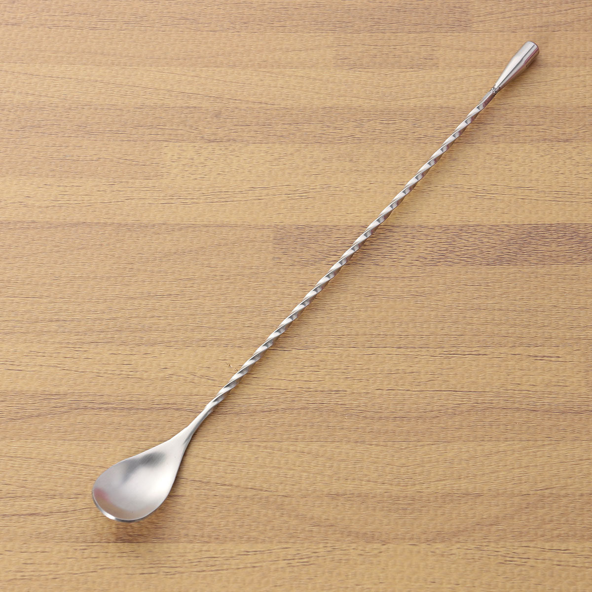 Bar Spoon Twisted - 304 Paslanmaz Çelik Bükümlü Bar Kaşığı,