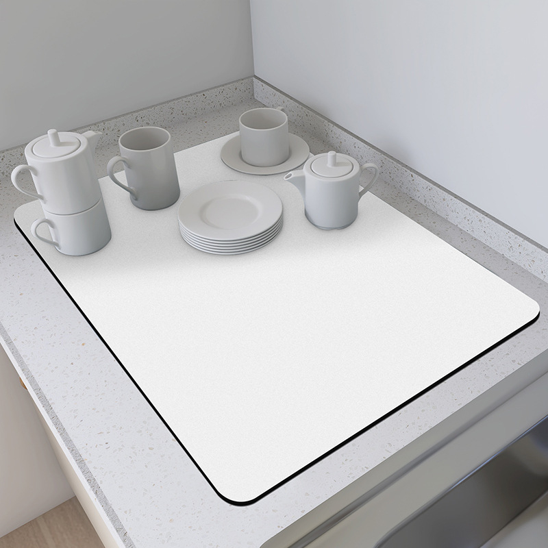 Bar Mat Rubber - VIKAMA Minimalist Kahve Mat Siyah Stil