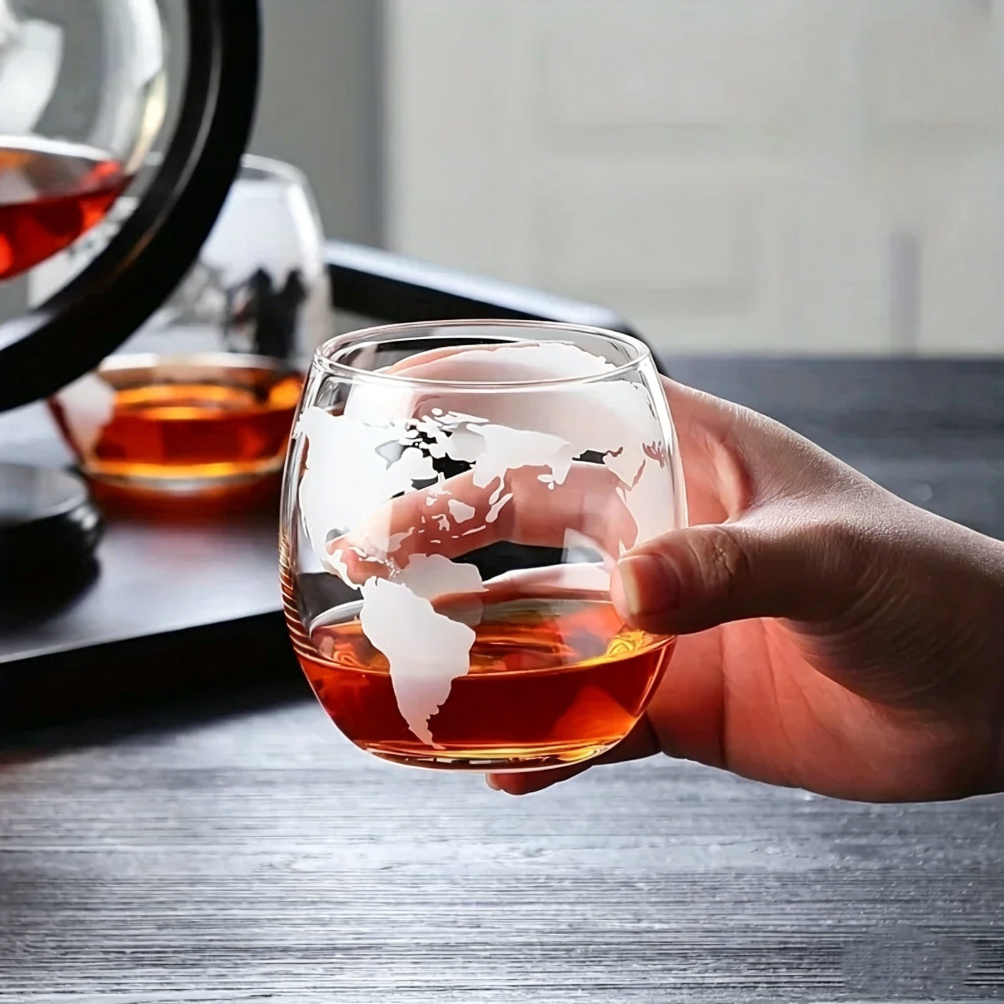 Globe Viski Sürahisi Seti Kurş - Decanter Globe Set incelemesi ve fiyatı