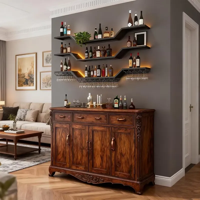 70,8 inç LED Duvara Monte Şara - Home Bar Shelf incelemesi ve fiyatı