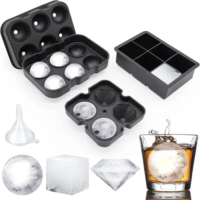 Büyük Buz Küpü Tepsileri Silik - Ice Mold Sphere incelemesi ve fiyatı